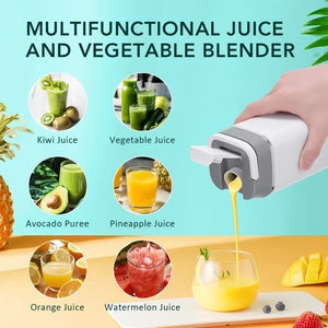 Portable Rechargeable Blender Bottle – USB Juicer Mixer