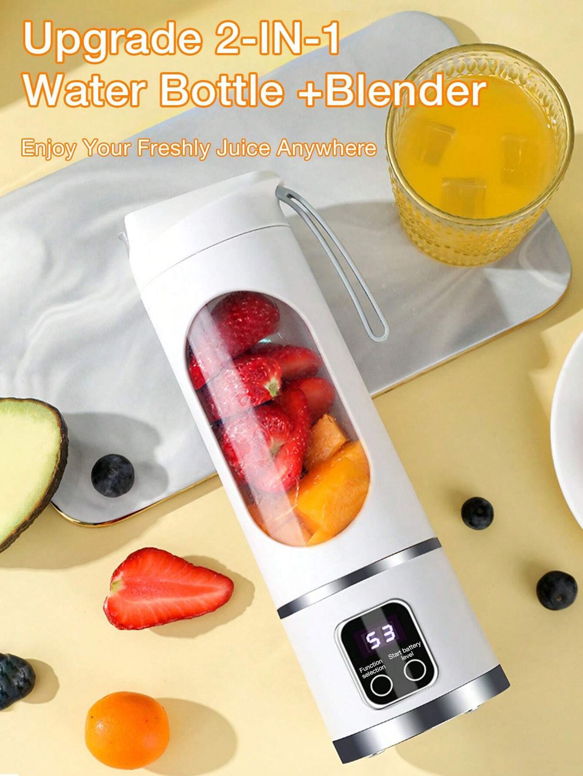 Travel-Friendly Mini Juicer Cup
