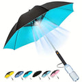 2 in 1 Fan Umbrella UAE KSA- Lightweight Cooling Umbrella for Summer Travel