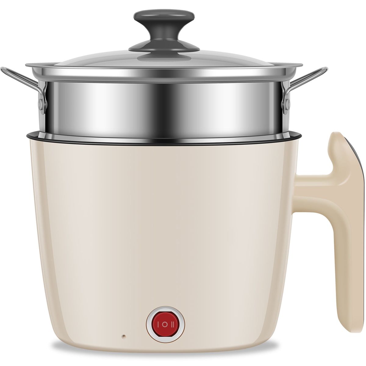 Mini Electric Cooking Pot Fast & Easy Meal Maker Perfect for Noodles, Soup & More