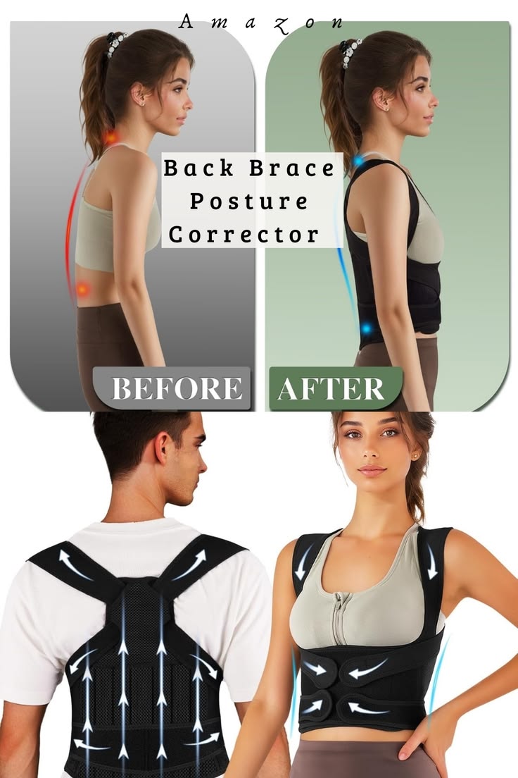 Adjustable Posture Corrector UAE KSA – Back Support Shoulder Belt for Pain Relief and Posture Fix