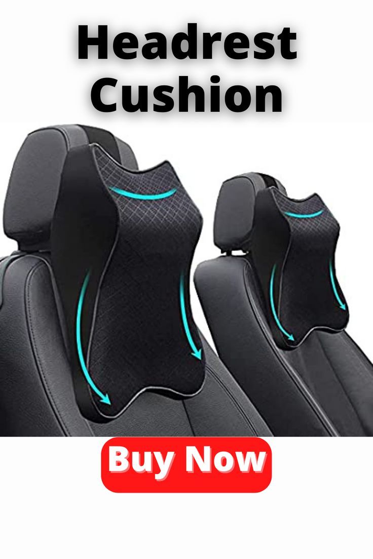 Car Headrest Cushion UAE KSA –Soft Neck Support Cushion for Long Driving Comfort