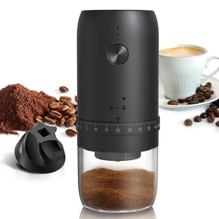 Denx Portable Electric Coffee Grinder Bean Grinder Machine for Home Use UAE KSA