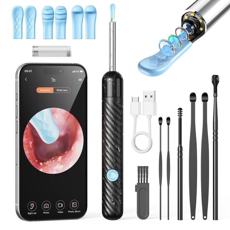 Earwax Removal Kit Safe Ear Cleaning Tools for Home Use UAE KSA