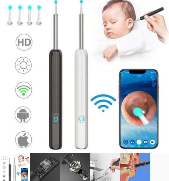 Earwax Removal Kit Safe Ear Cleaning Tools for Home Use UAE KSA
