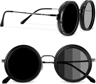 Adjustable Focus Vision Glasses for Reading and Distance Clear View for Men Women