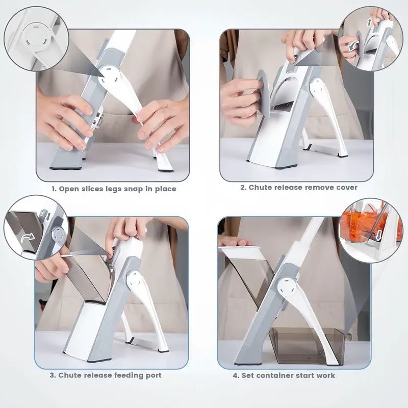 Multi-Purpose Manual Veggie Cutter & Slicer