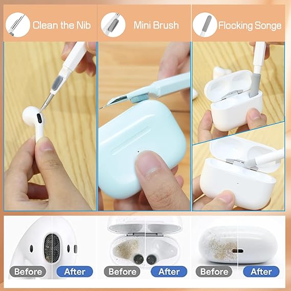 All in One Cleaning Kit UAE KSA – Easy Home, Office & Mobile, Camera, Laptop port Cleaning Set
